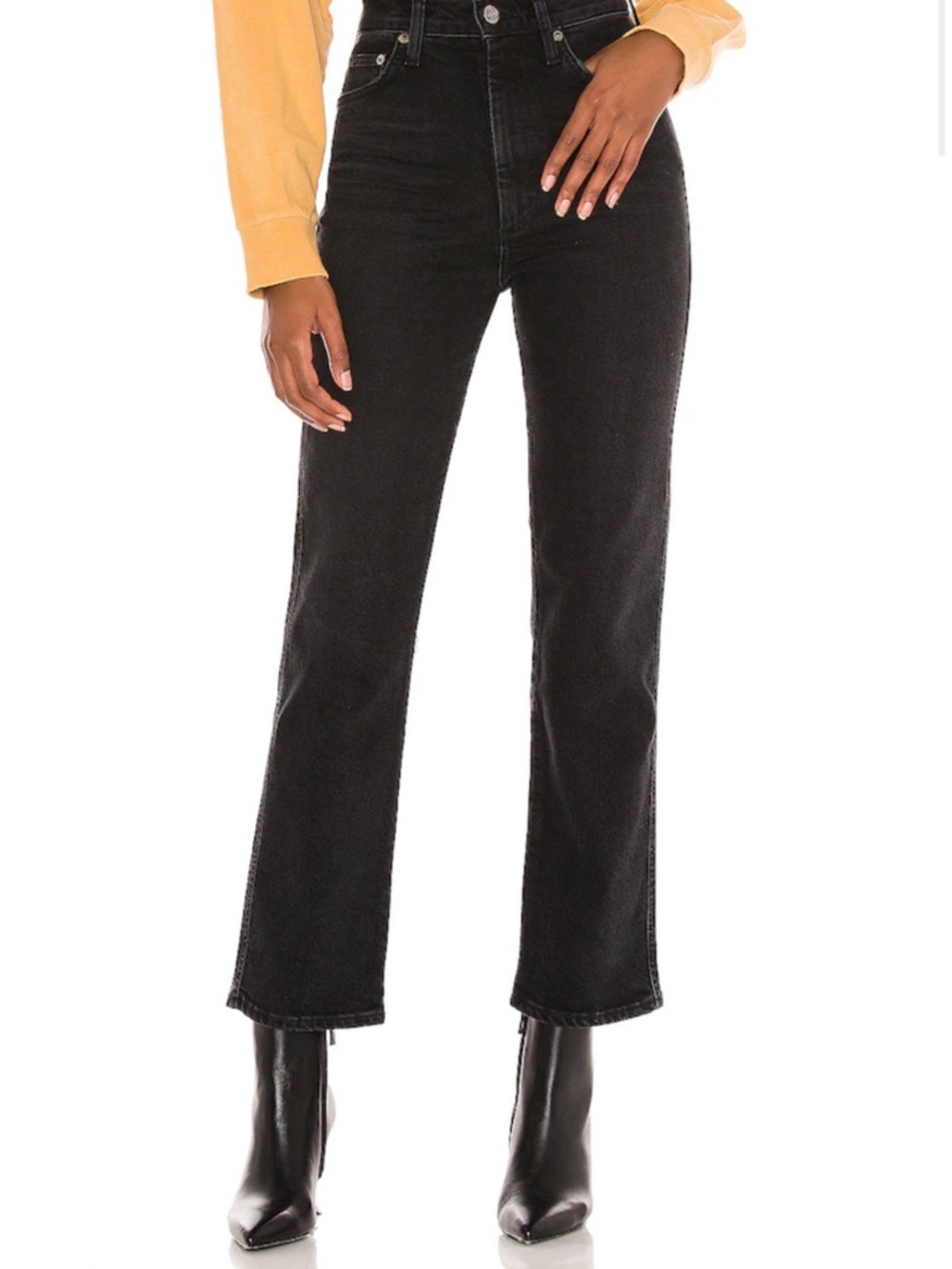 Agolde  Pinch Waist High Rise Kick Flare Jeans
Sz 29